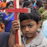 Christian protest in India
